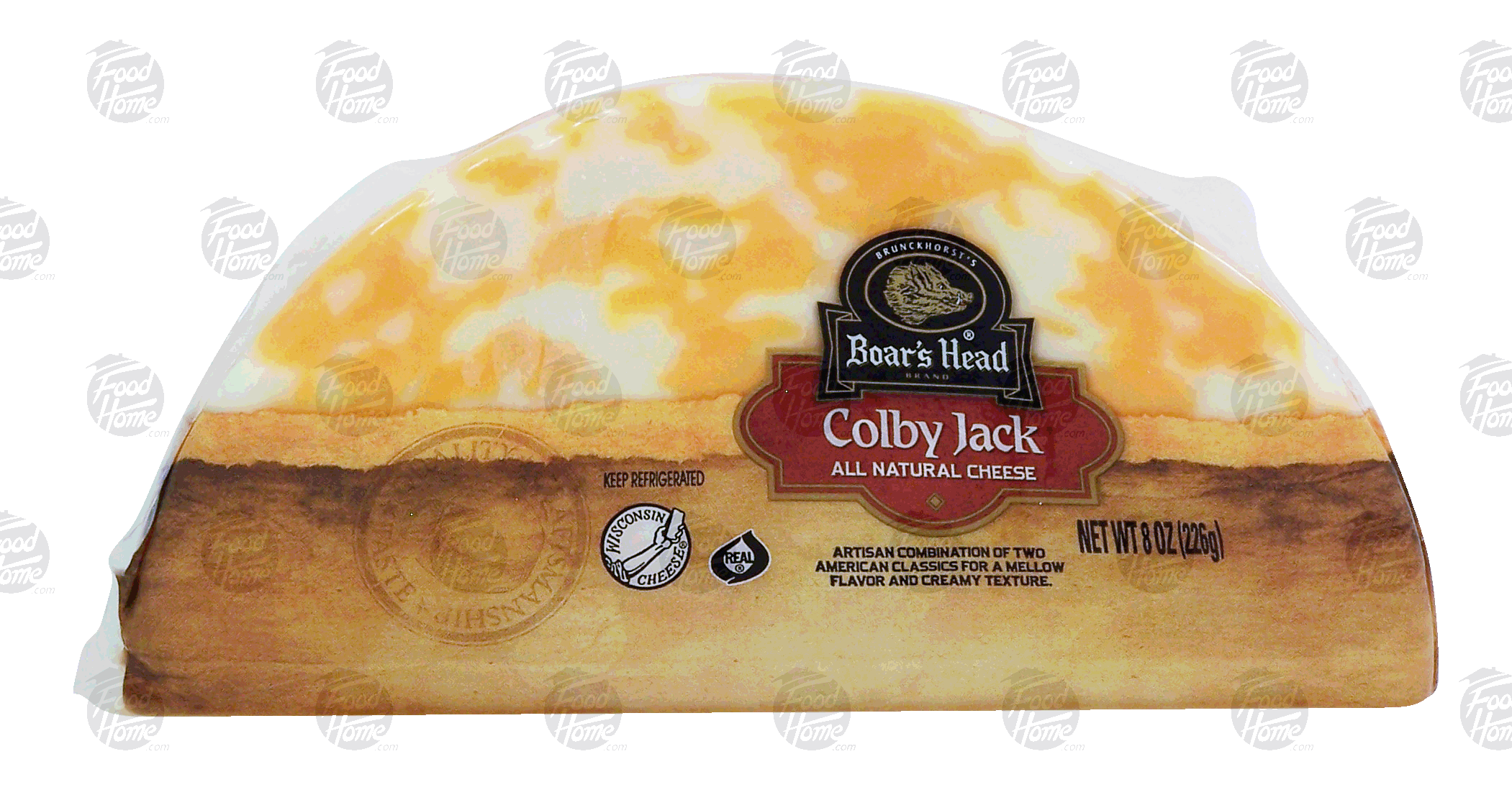 Boar's Head  colby jack 1/2 cheese wheel Full-Size Picture